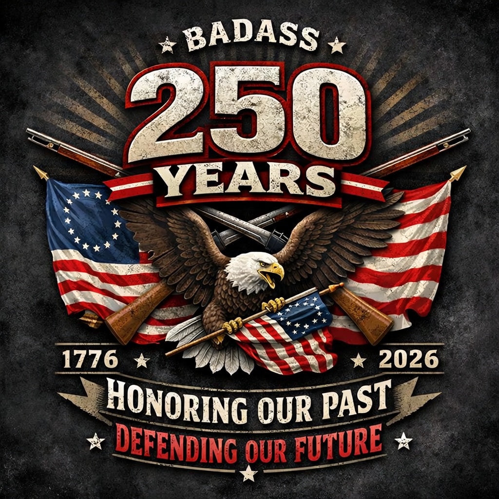 BADASS Freedom Edition Tee