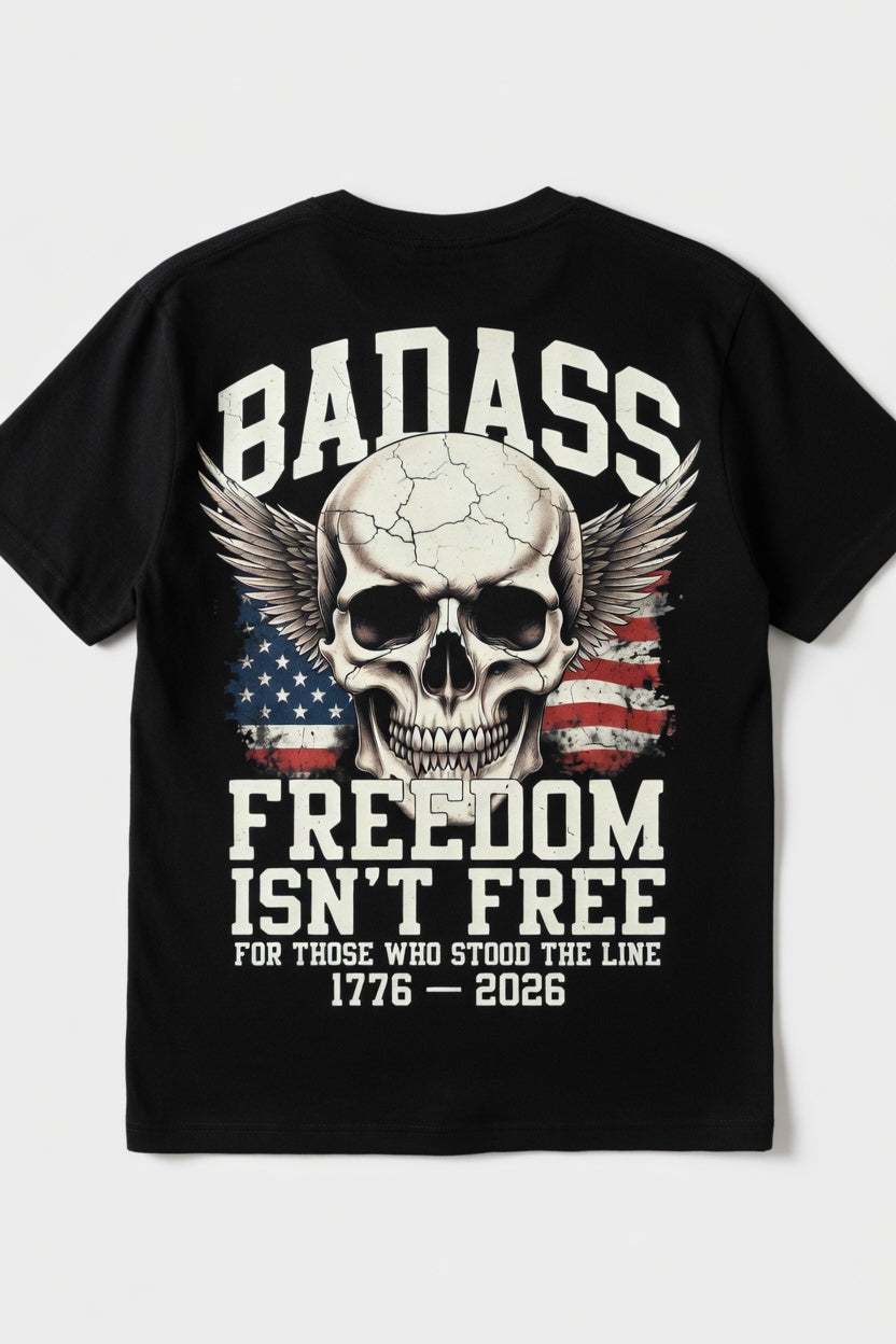 BADASS Freedom Tee — Veteran Edition