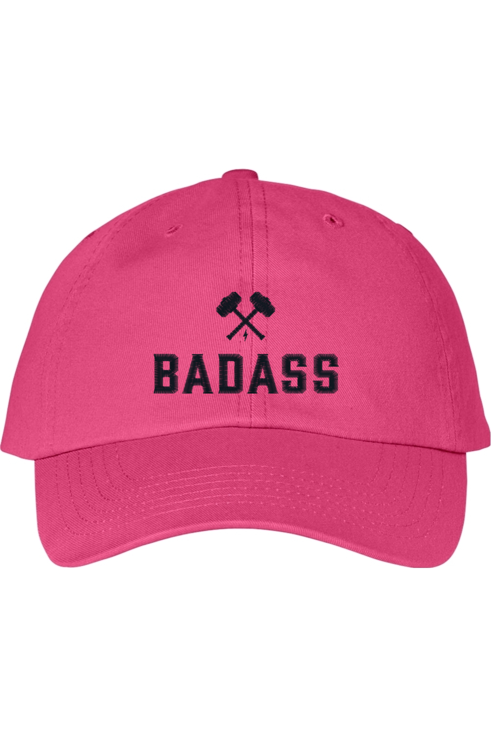 BADASS Cap — Black/Gold