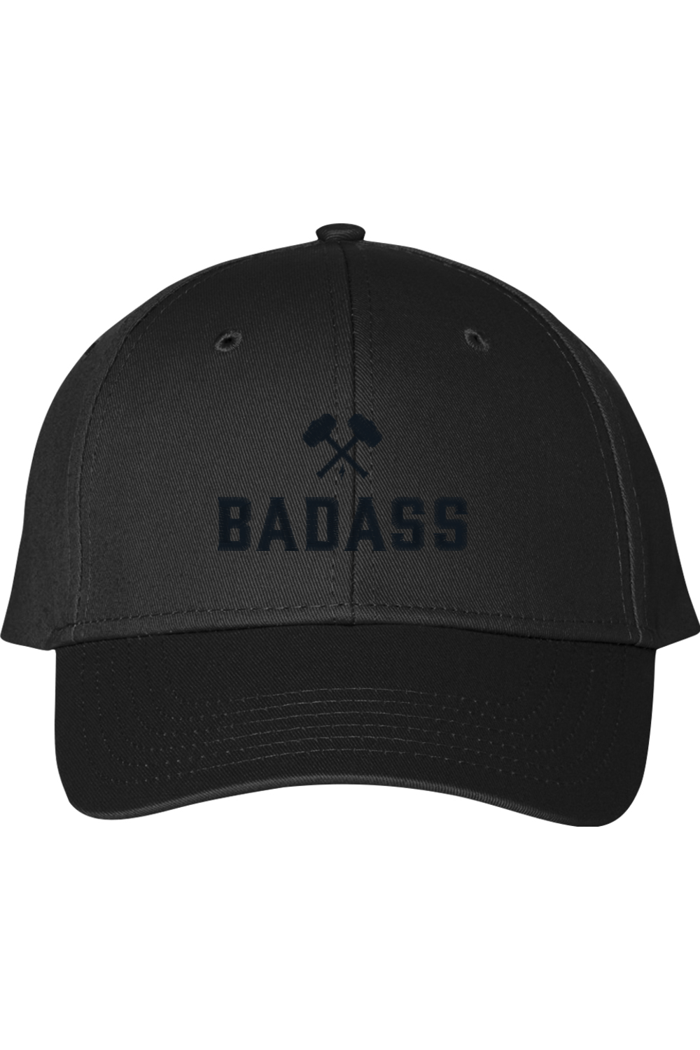 BADASS Cap — Black/Gold