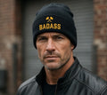 BADASS Beanie — Black/Gold