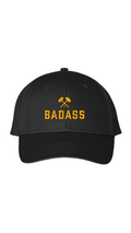 BADASS Cap — Black/Gold