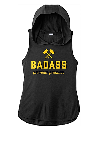 BADASS Tee — Black/Gold