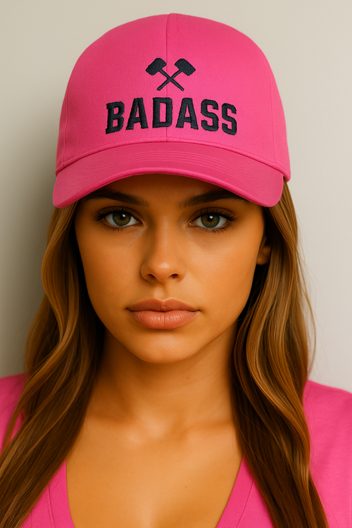 BADASS Cap — Black/Gold