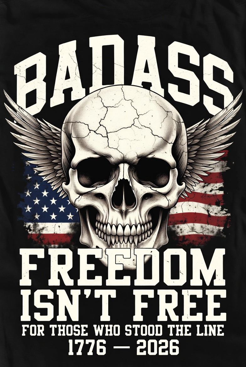 BADASS Freedom Tee — Veteran Edition