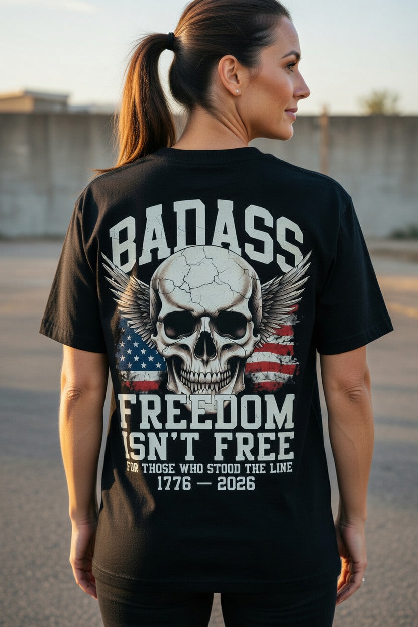 BADASS Freedom Tee — Veteran Edition